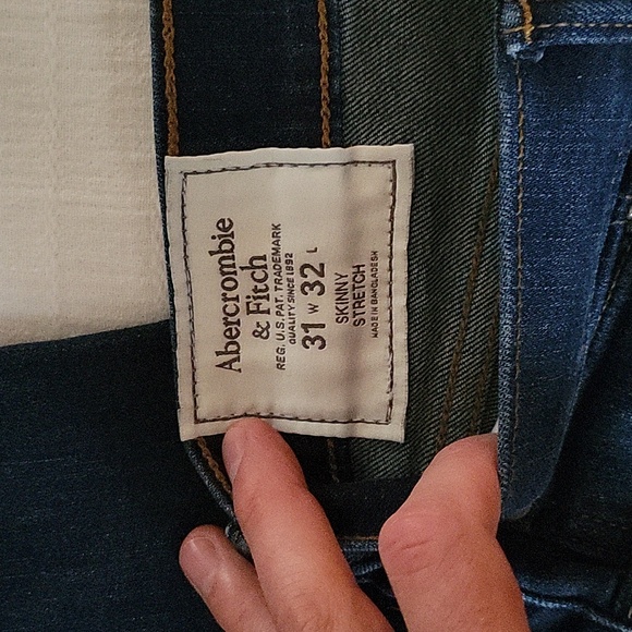 Abercrombie skinny jeans 31x32 - Picture 2 of 2